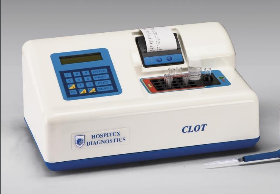 Máy xét nghiệm đông máu bán tự động Hospitex Clot